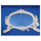 Cast Iron Tabletop Mirror