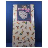 Vintage Disney Cardboard Storage Box (unopened)