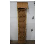 Vintage Wooden Toboggan w/Padded Seat, "Paris"