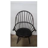Antique Windsor Sack Back Chair