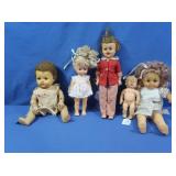 1950s Tiny Tears Doll, 1957 Shirley Temple Doll &