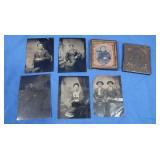 Antique Tin Types & 1 Dagurreotype