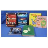 Nancy Drew CD Roms, Books-Flintstones, & Mary