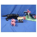 Camery Ceramic Cat, Planters