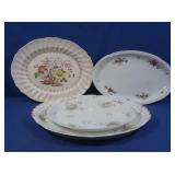 Platters-Haviland Limoges, Bavaria, Royal Doulton