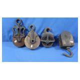 Antique Pulleys