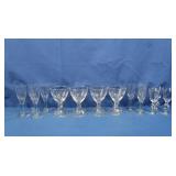 Vintage Cordial Glasses & Sherbet Cups