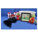 Hallmark Keepsake Ornaments, 2 Grinch Dolls, Ty