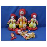 Ronald McDonald Dolls & more