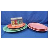 Vintage Fiestaware w/Modern Fiesta Corks