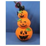 3 Pumpkin/Black Cat Battery Operated Halloween