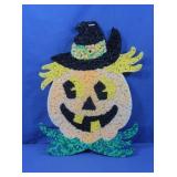 Vintage Popcorn Jack o Lantern Dï¿½cor 20.5" tall