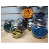 Asst Latex Ballons in Jars
