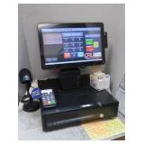 POS System Monitor Cash Drawer Credit Card