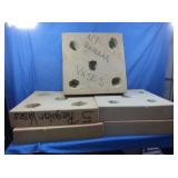 5 Cushions to hold vases during deliveries