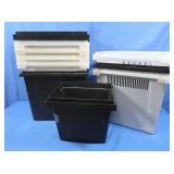 9 Rectangular Floral Containers 15"Wx1