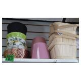 Asst Vases, Baskets