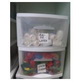 2-drawer Cart 17"Hx13"Wx15"D filled w/Various