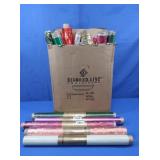 Asst Colored Floral Foil