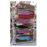 Cello Rack w/Cellophane & Bouquet Bags