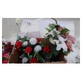 2 Cemetery Cones(1 Christmas, 1 anytime), 2 Fresh