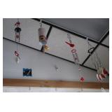 4 Wind Chimes-3 Cardinals, Garden Prayer