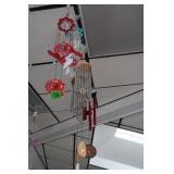 4 Wind Chimes-2 Fireman, 2 Wood/Metal