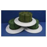 3 Cake Aquafoam Forms, 2 Cardboard Cake Form