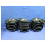 Green Centerpiece Design Bowls