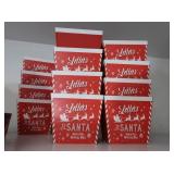 12 "Letters to Santa Wooden Box Planters