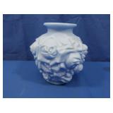 Blue Vase-Rose shaped surface