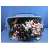 Variety of Bows in Tote