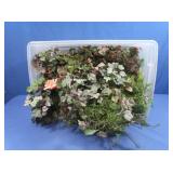 Silk Greenery in Tote