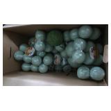 Green Styrofoam Balls-various sizes