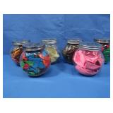 Asst Latex Ballons in Jars