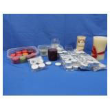 Wax Tealights, Wax Votives, Large Wax Candles