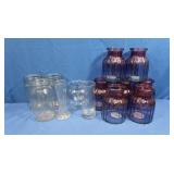 Misc Vases-7 Purple Ombre, 6 others-variety of