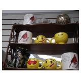 Asst Vases (shelf not incl)