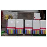 Birthday Vases & Picks (shelf not incl)