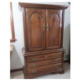 Wood Armoire w/Drawers inside 40x18x62.5"