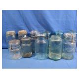 Antique Mason Jars