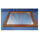 Rectangle Wood Framed Mirror