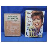 2 Author Signed Books-Kathie Lee Gifford, Frank M