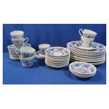 51 pc Kensington Ironstone England China