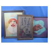 Evelyn Stool "Pastel of a Cat", Hollyhock