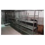 Shelving Unit (all 1 pc-shares center post)