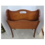 Wood Magazine/Newspaper Rack 18x9x22"
