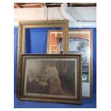 Artwork in Frame, Photo in Frame, Wooden Frame