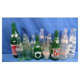 Vintage Soda Bottles, Red Ribbon Growler