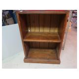 Solid Wood 2-shelf Unit 26x14x38"H